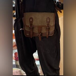 Zadig and Voltaire Brown Leather and Suede Bag in very good condition